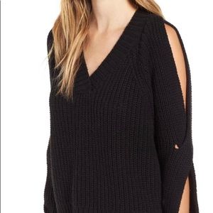 Leith Open Shoulder Sweater